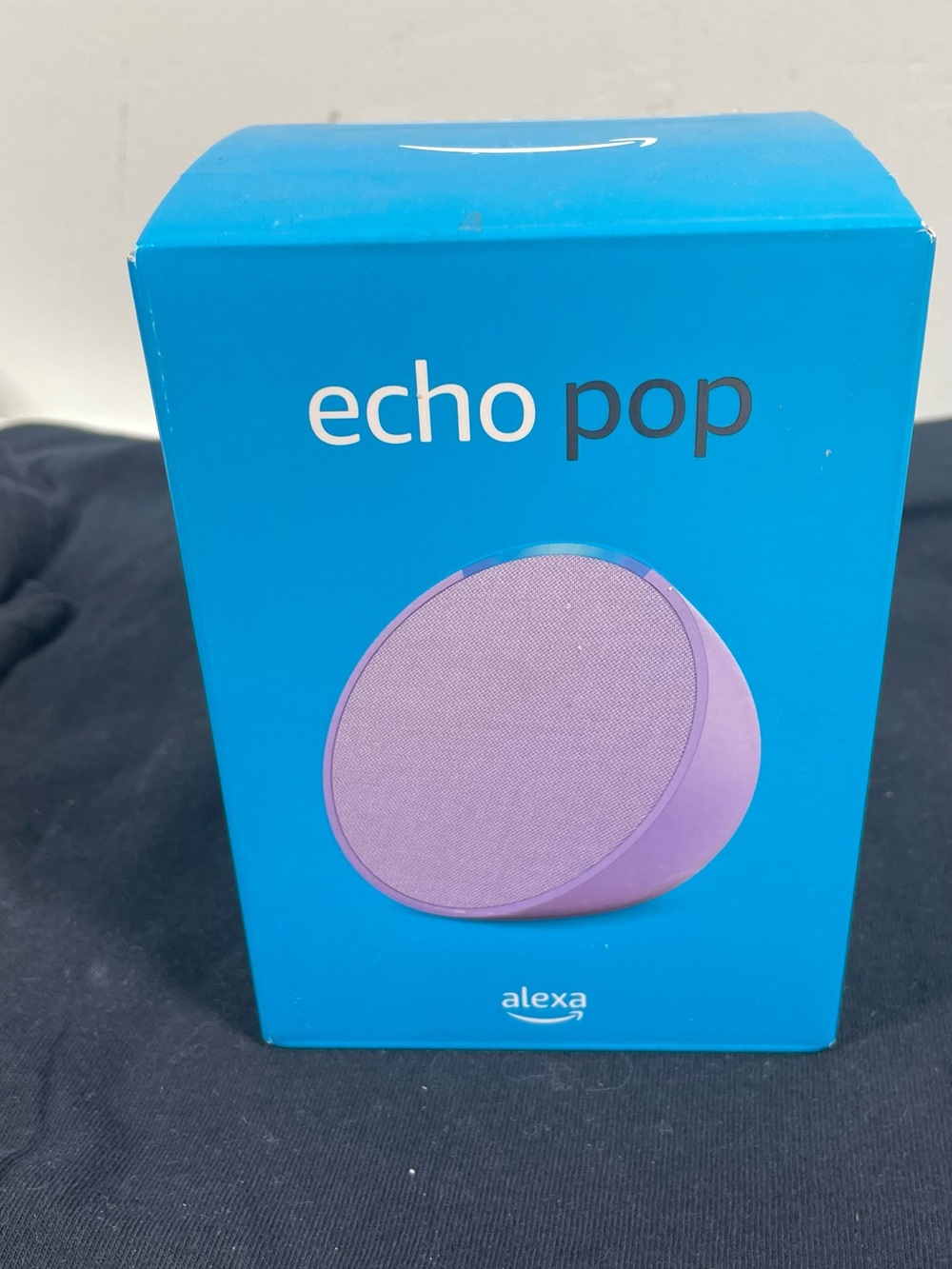 Amazon Echo Pop Smart Speaker in Blue